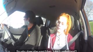 Pale phat ass redhead fucks instructor