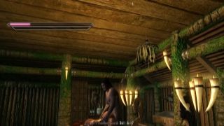 Skyrim doggystyle sex with brunette MILF