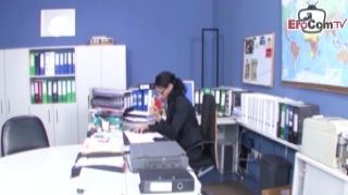 German secretary milf get fucked in office