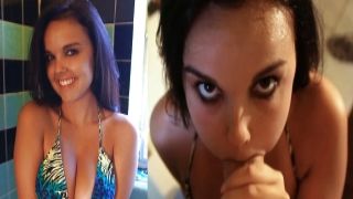 Dillion Harper Shower Shave and Suck Cock