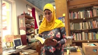 sexwithmuslims Faun Bookstore Owner Fucks A Happy Musli